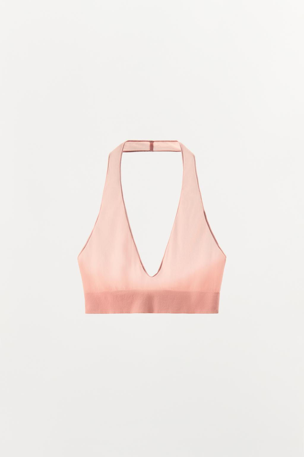 HALTER BRA WITH POLYAMIDE - Zara фото 6