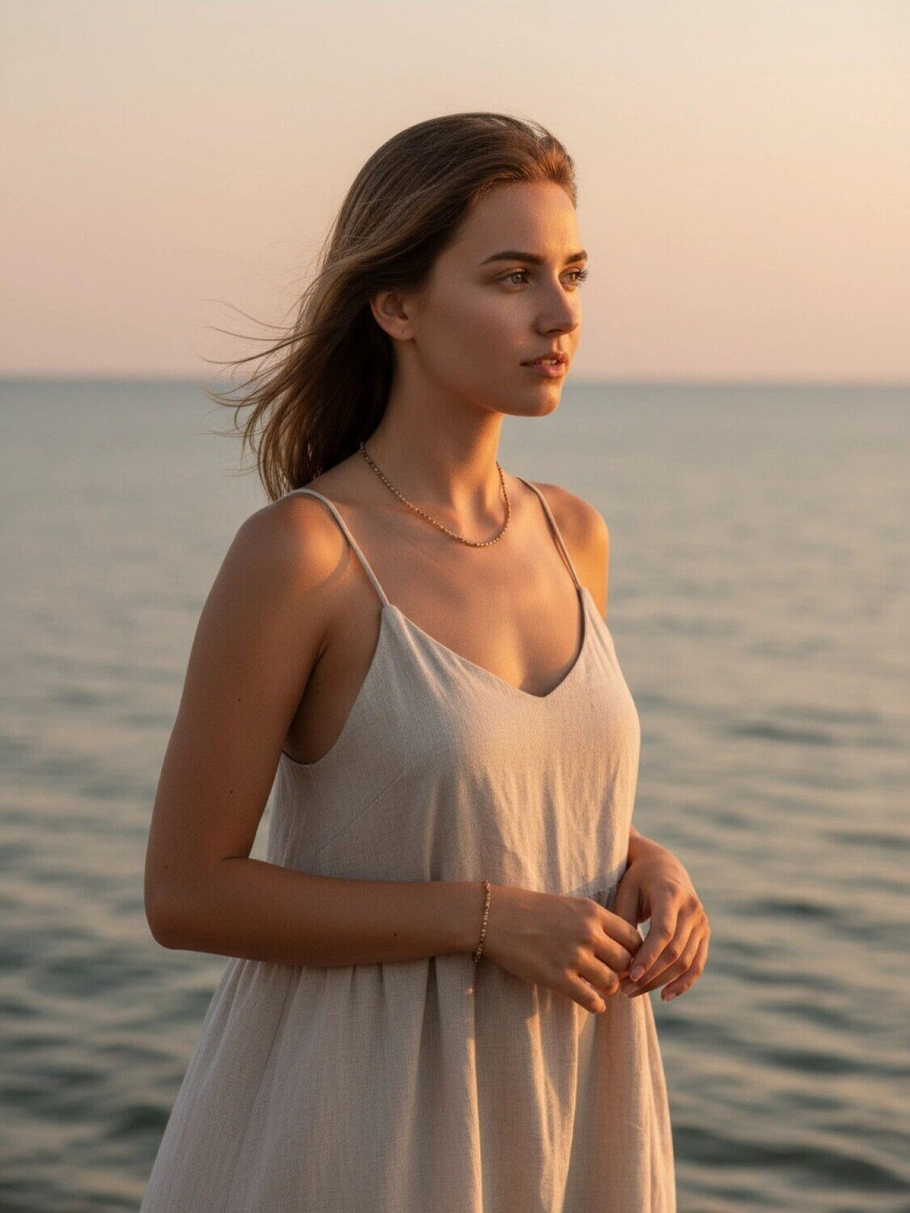 Комплект из натуральных камней и кристаллов