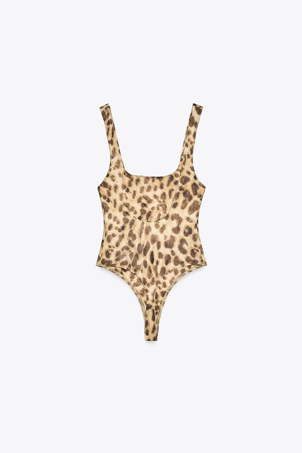 POLYAMIDE STRAPPY BODYSUIT - Zara фото 32