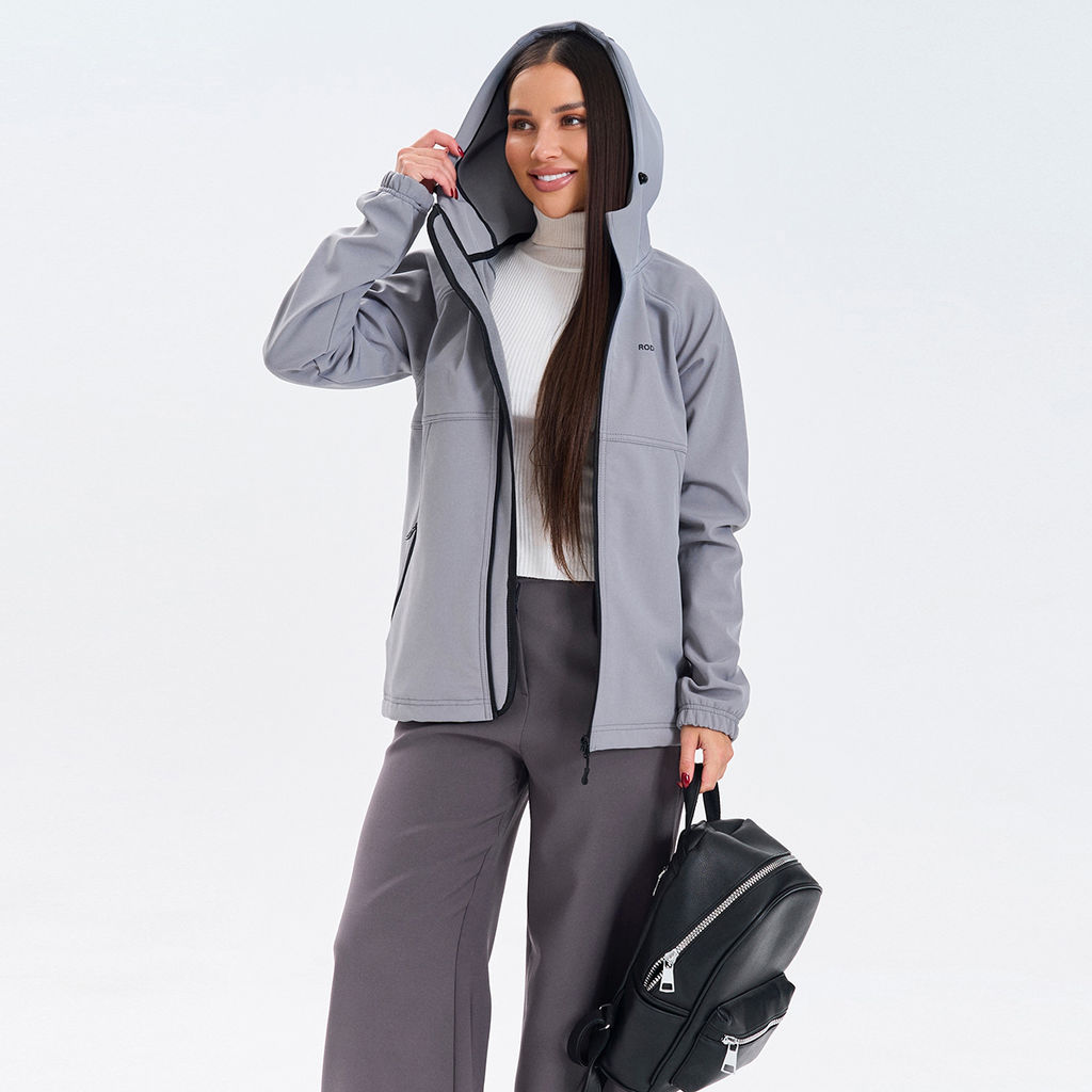 RODOS Ветровка softshell женская демисезон М-312 Бежевый фото 54