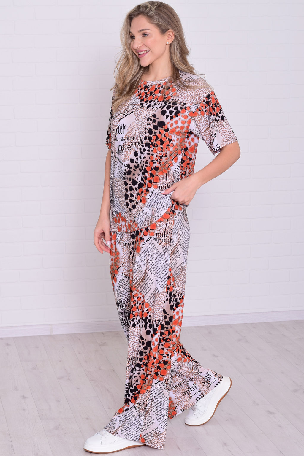 Костюм женский 5-353 из ткани масло - Новое кимоно фото 29