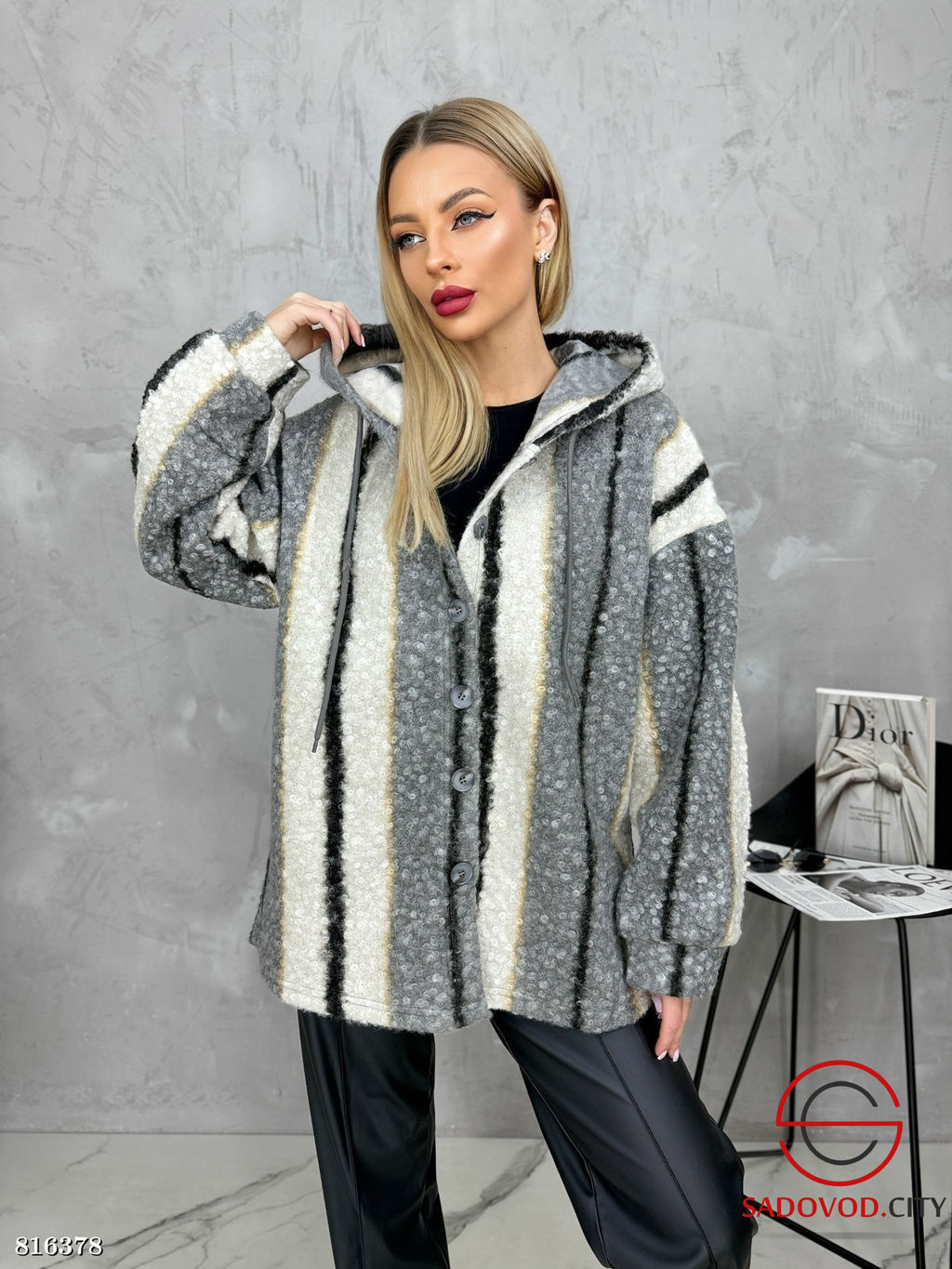 Куртка-рубашка с капюшоном - Bruno фото 2