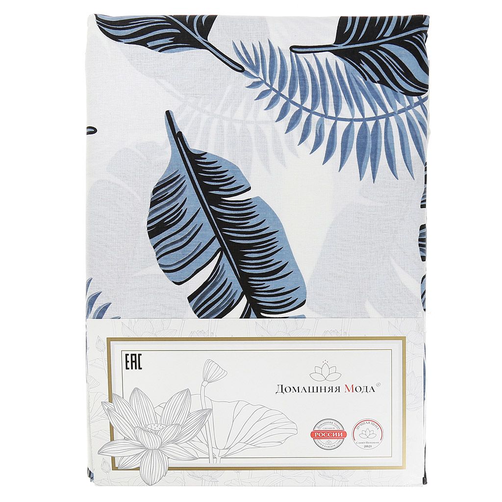 Пододеяльник на кнопках Евростандарт Николь 200х220см, поплин Премиум 115г/м2, хлопок 100%, упаковка Классическая ПВХ 28х41см, Домашняя мода (Россия)  фото 3