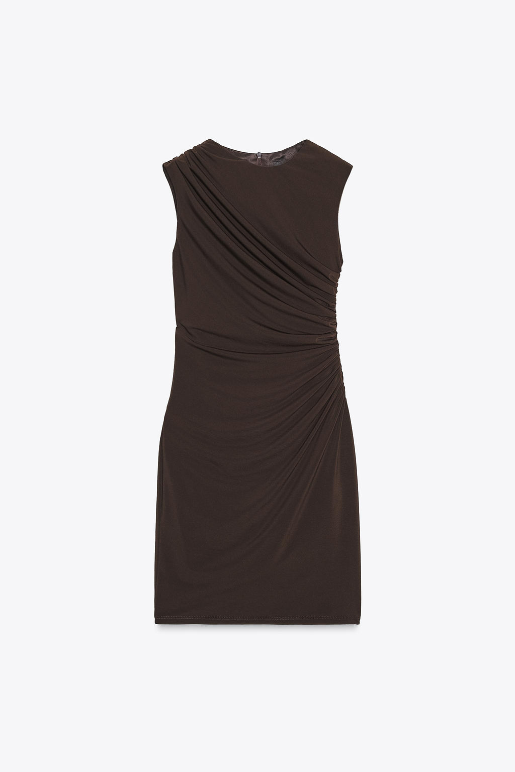 DRAPED SHORT DRESS - Zara фото 14