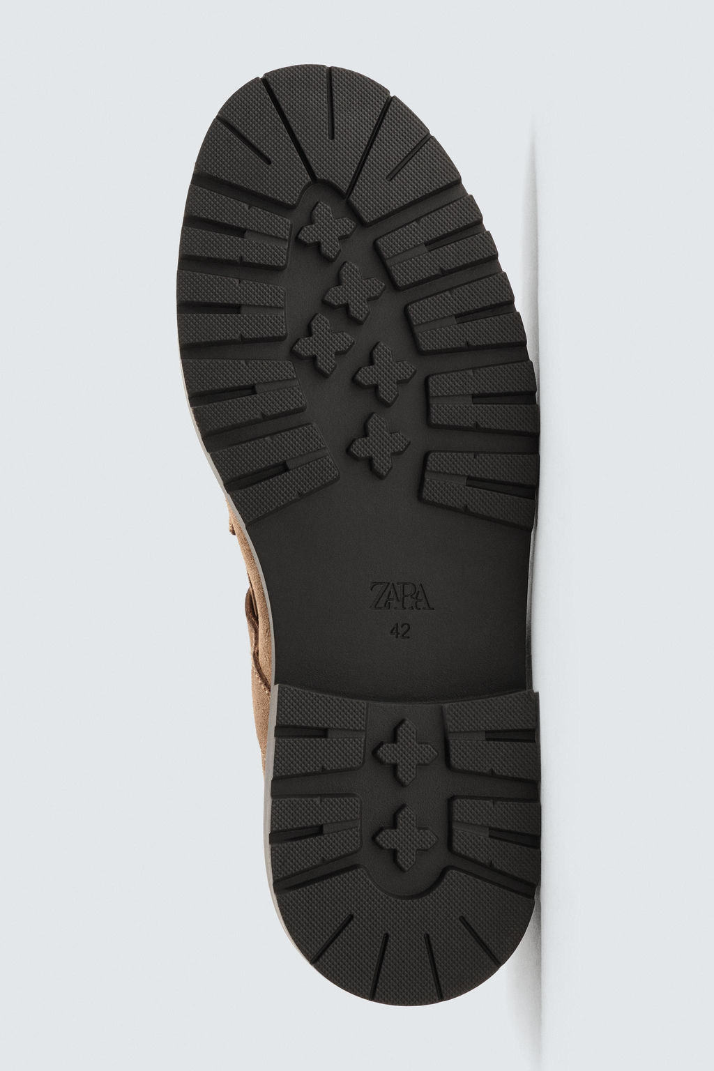 LEATHER BUCKLE SHOES - Zara фото 4