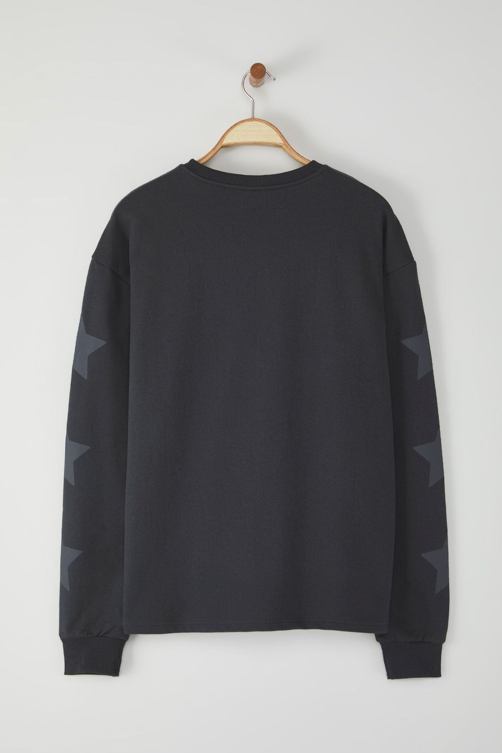 TRENDYOL MAN Antrasit Oversize/Genis Kesim Bisiklet Yaka Ejderha Bask?l? Sweatshirt TMNSS25SW00007 - Trendyolmilla фото 3