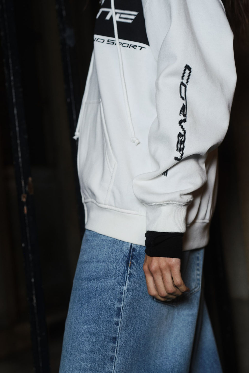 Chaqueta sudadera oversize con motivo estampado - H&m фото 4