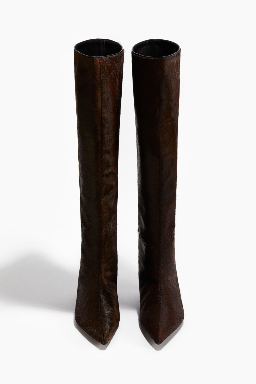 Botas de piel con tac?n kitten - H&m фото 4