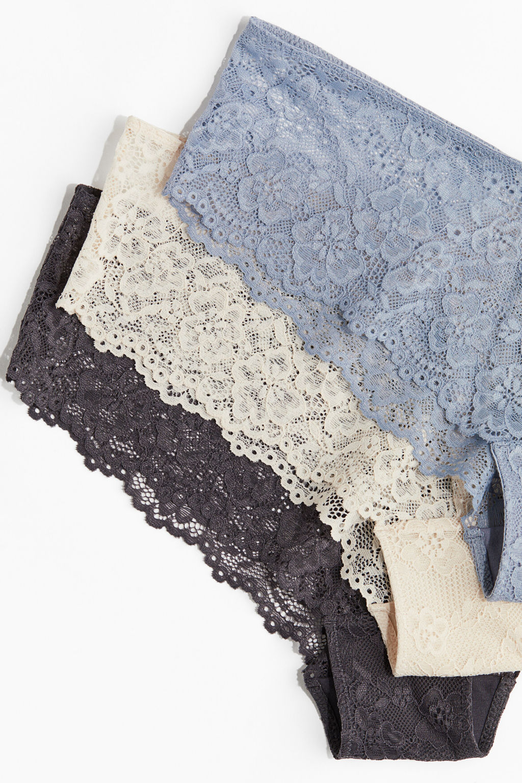Pack de 5 bragas hipster de encaje - H&m фото 7