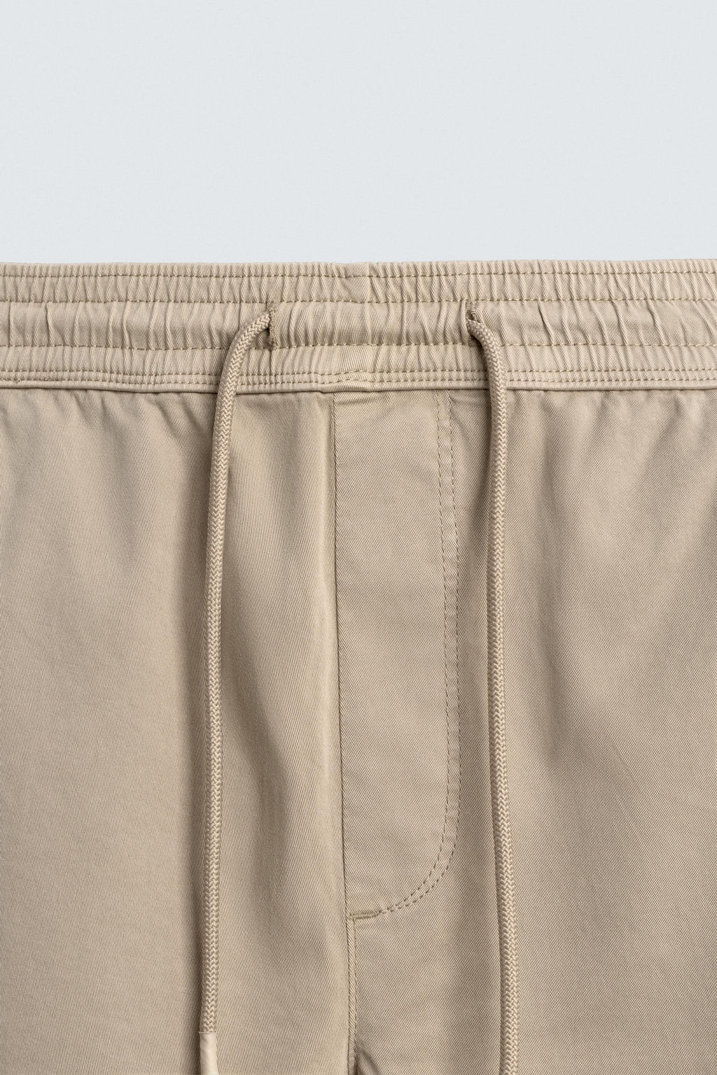 PANTAL?N CINTURA JOGGER SLIM FIT / Beige - Zara фото 8