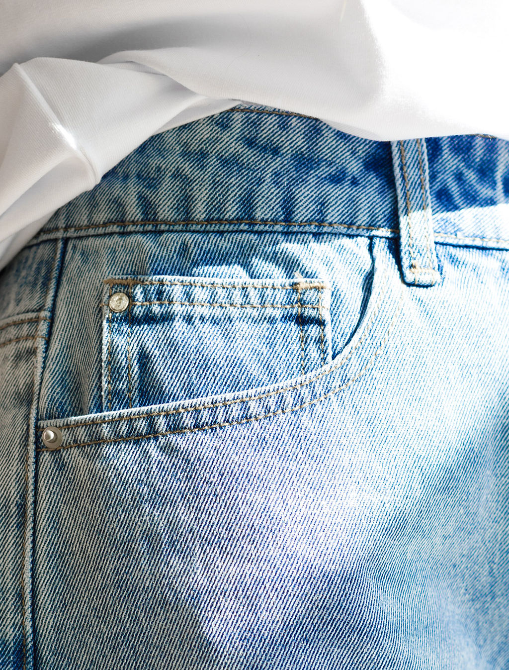 Шорты из эластичного денима - Vilatte фото 2