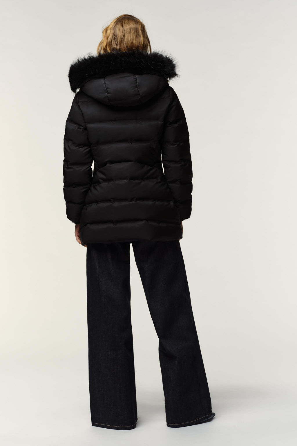 WATER-REPELLENT WINDPROOF HOODED DOWN PUFFER JACKET - Zara фото 5