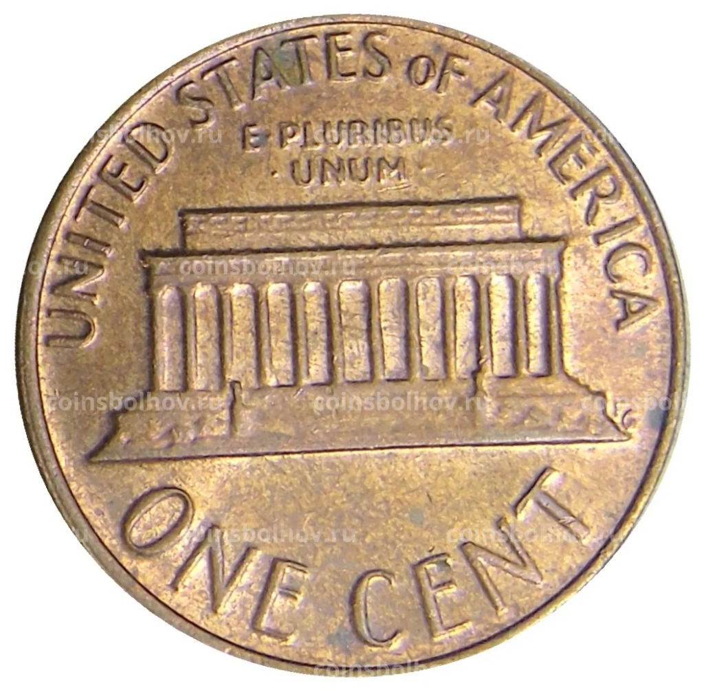 1 цент 1977 года D США