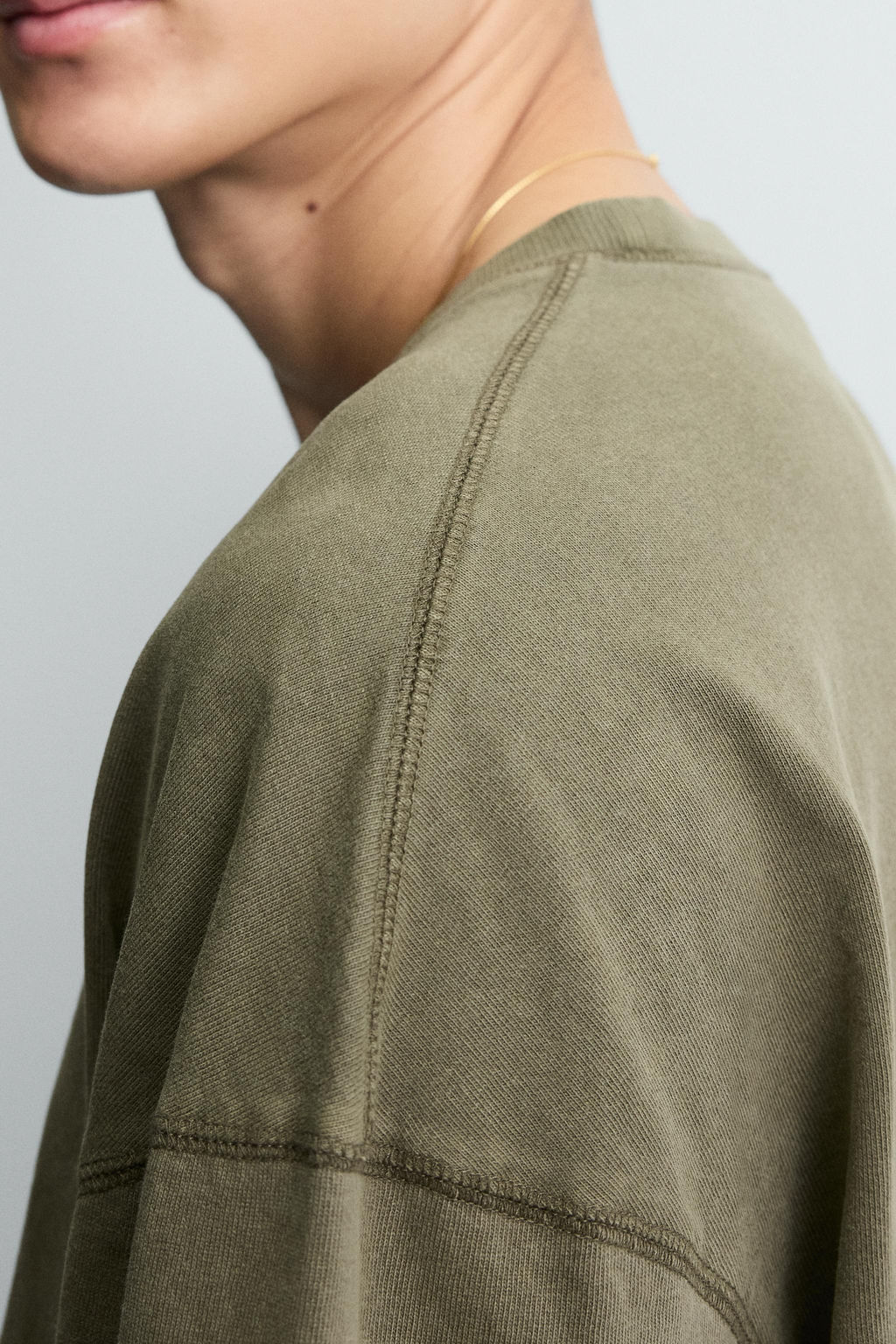 WASHED TEXTURED T-SHIRT - Zara фото 6