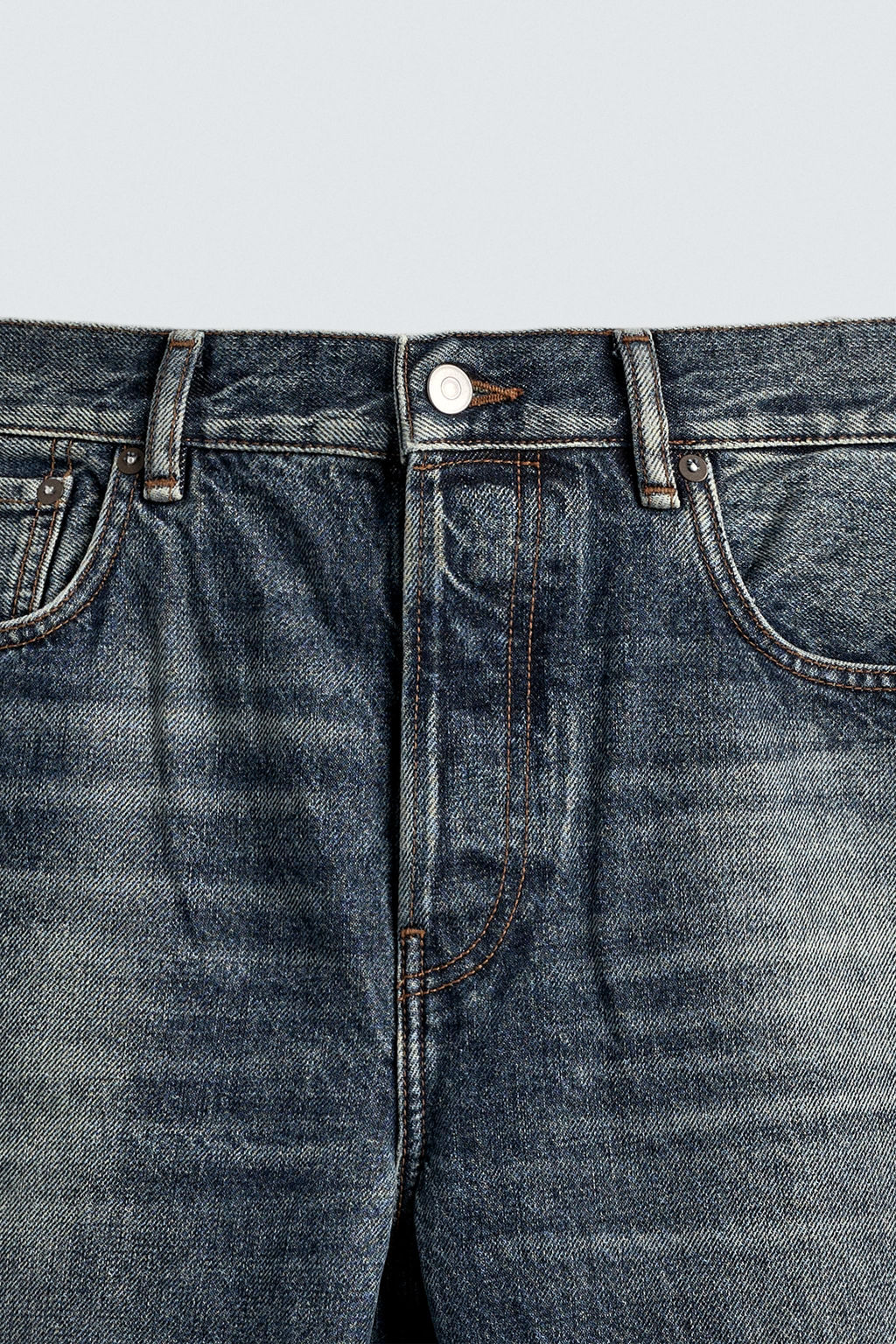 STRAIGHT ANKLE FIT LIMITED EDITION JEANS - Zara фото 10