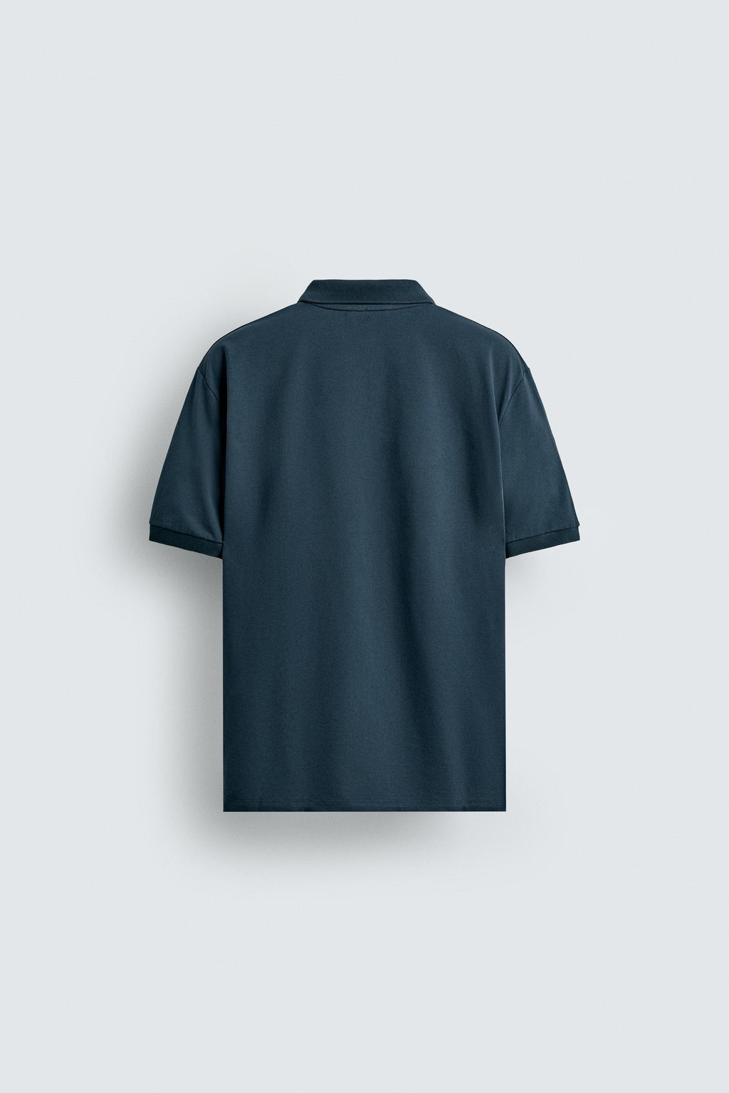 TEXTURED PIQU_ POLO SHIRT - Zara фото 7