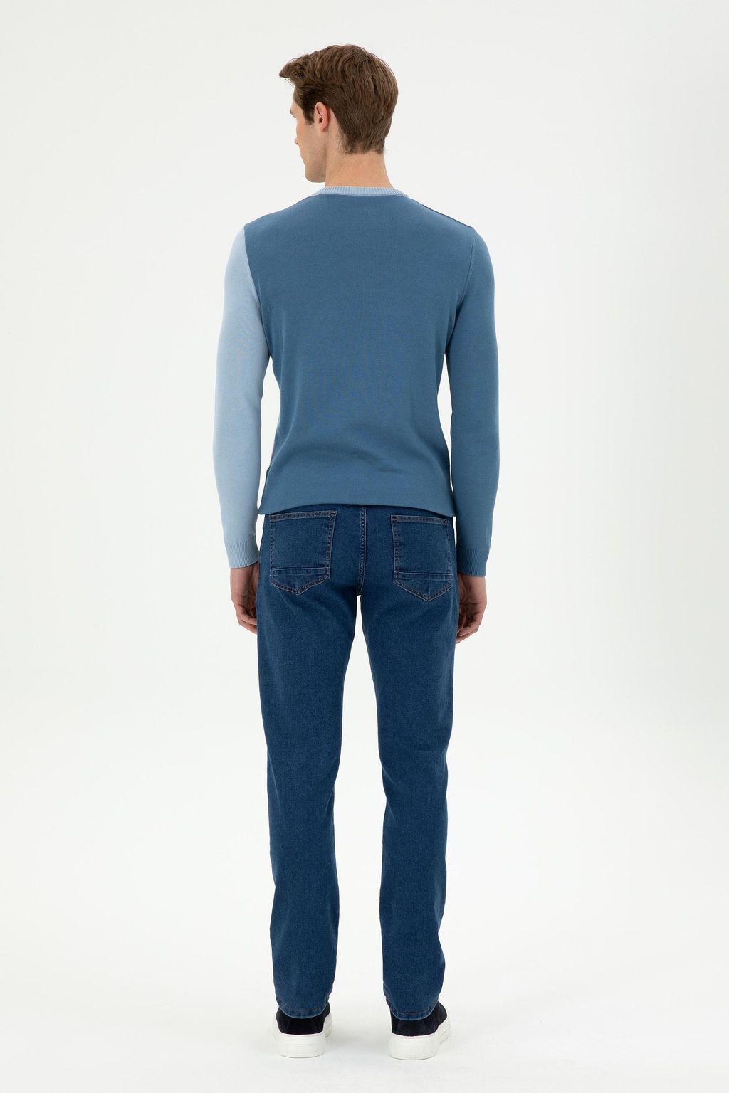 Мужские синие джинсовые брюки Неожиданная скидка в корзине - U.s. polo assn фото 4