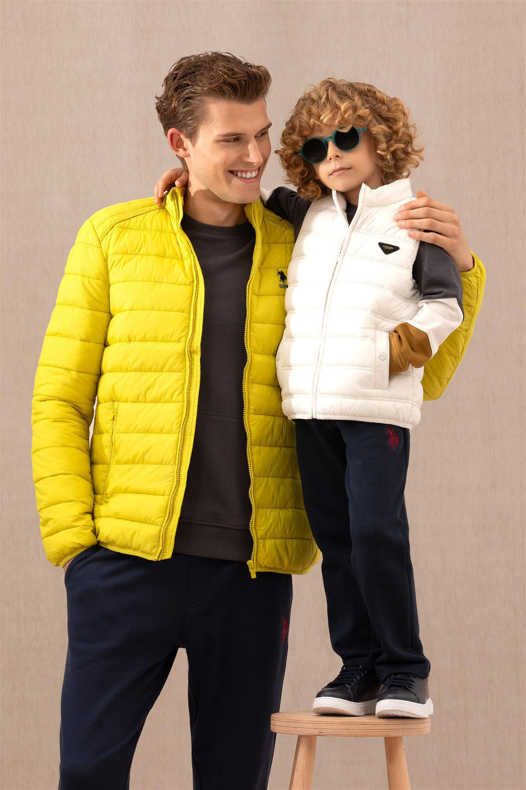 U. S. Polo Assn Мужское неоново-желтое пальто - U.s. polo assn фото 8