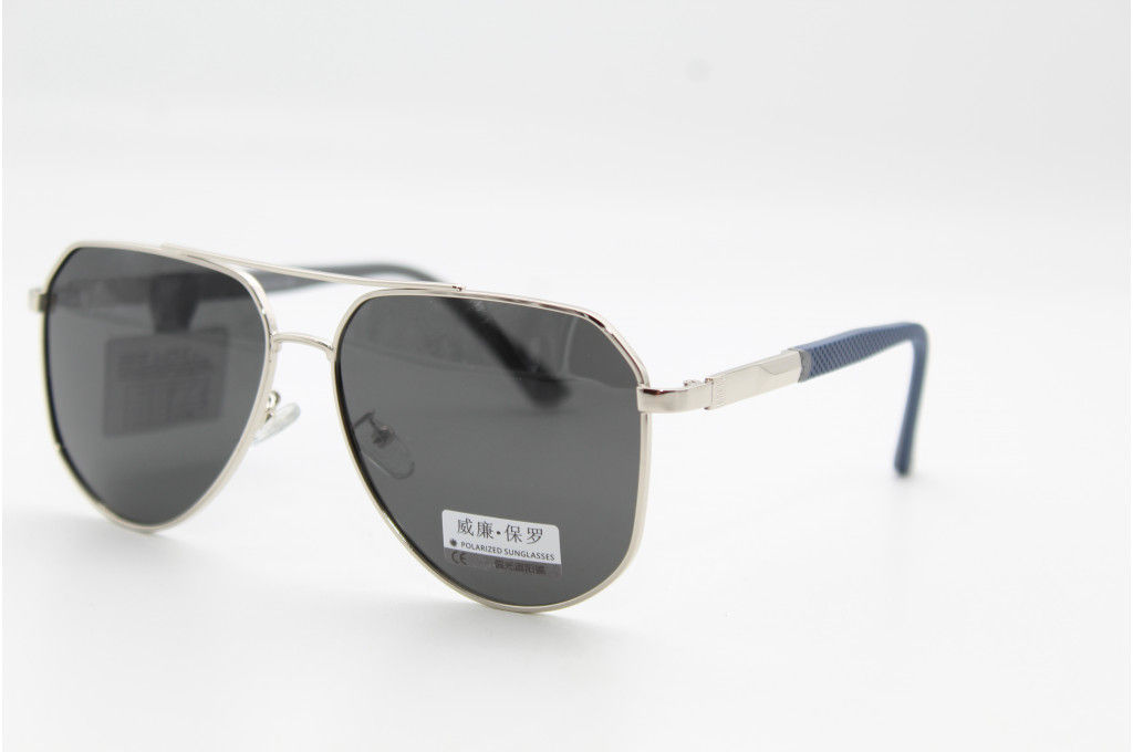 Солнцезащитные очки WILIBOLO (Polarized) 8011 61-14-142 С5 Серебро