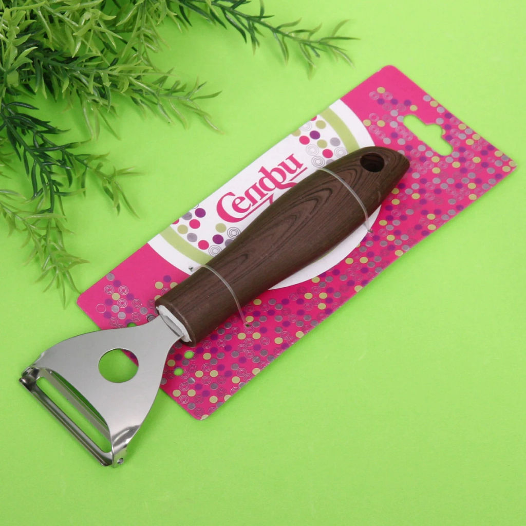 Цена за 3 шт. Овощечистка поперечная "Сhocolate"