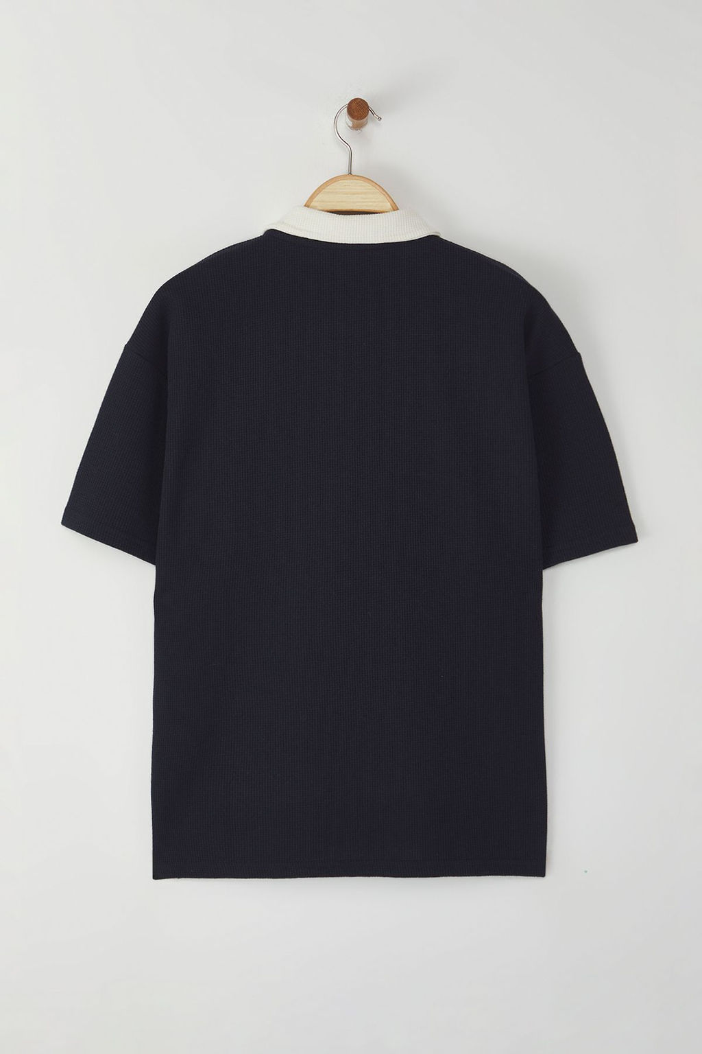 TRENDYOL MAN Lacivert Regular Polo Yaka Duz Orme Polo Yaka T-shirt TMNSS25PO00005 - Trendyolmilla фото 15