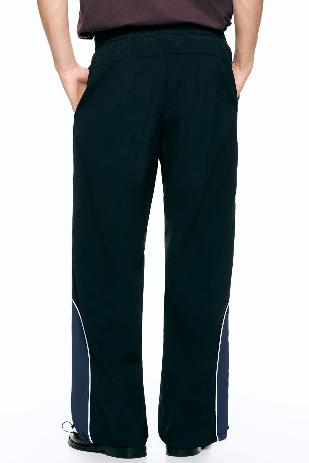 Pantal?n de ch?ndal en nailon Loose Fit - H&m фото 3