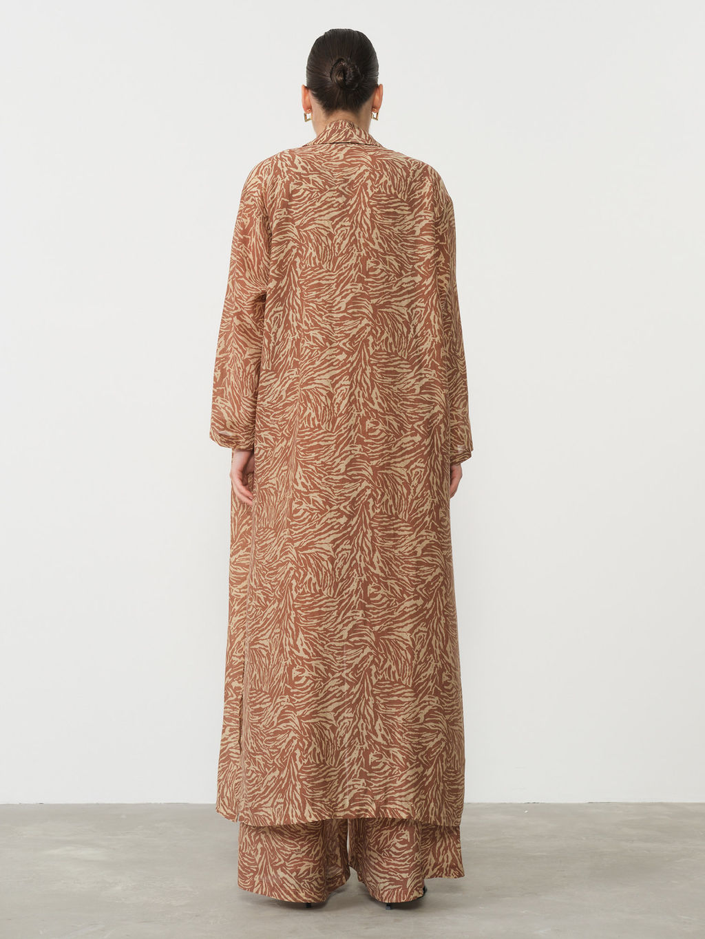 Жакет-кимоно длинный из лиоцелла 42211311