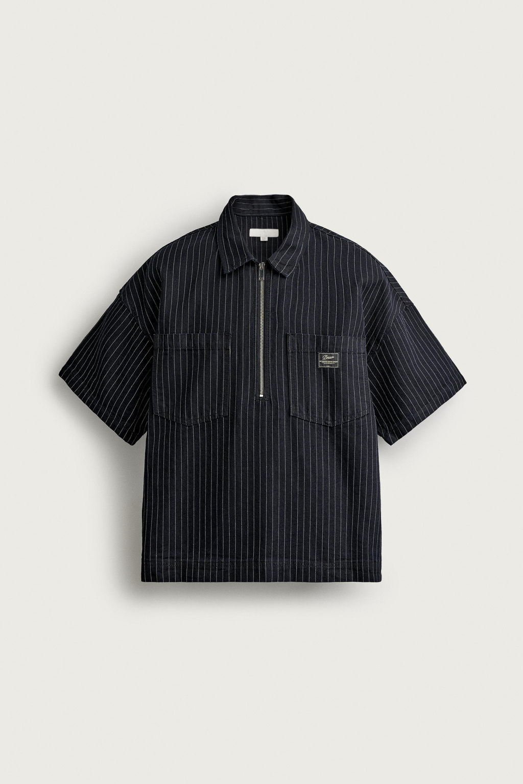 CAMISA DENIM BOXY FIT RAYA DIPLOM?TICA / Azul - Zara фото 7
