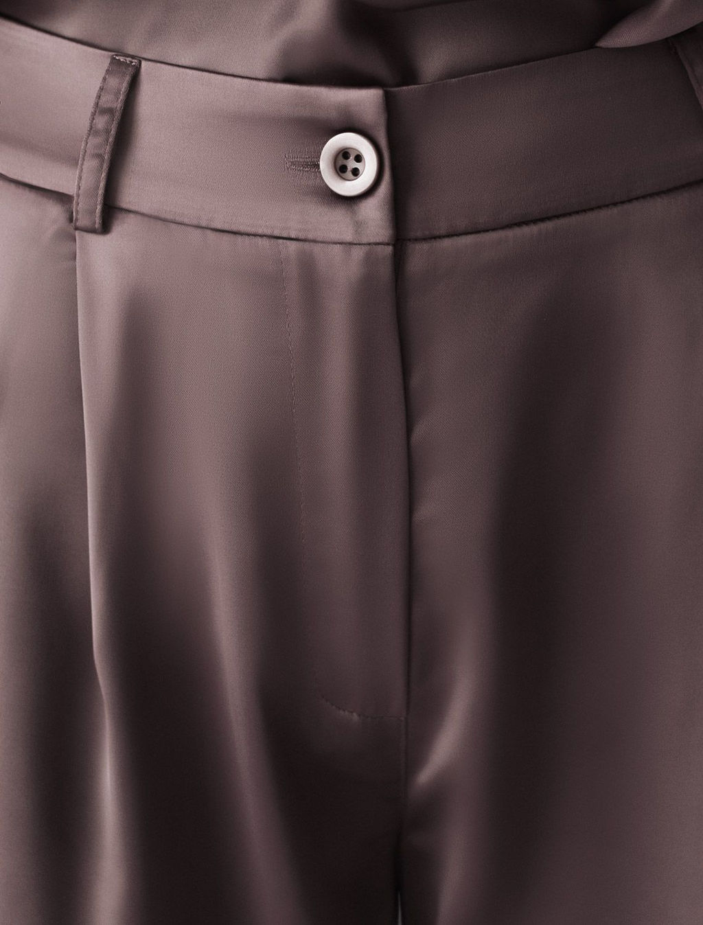 Брюки палаццо широкие из струящегося сатина - Vilatte фото 2