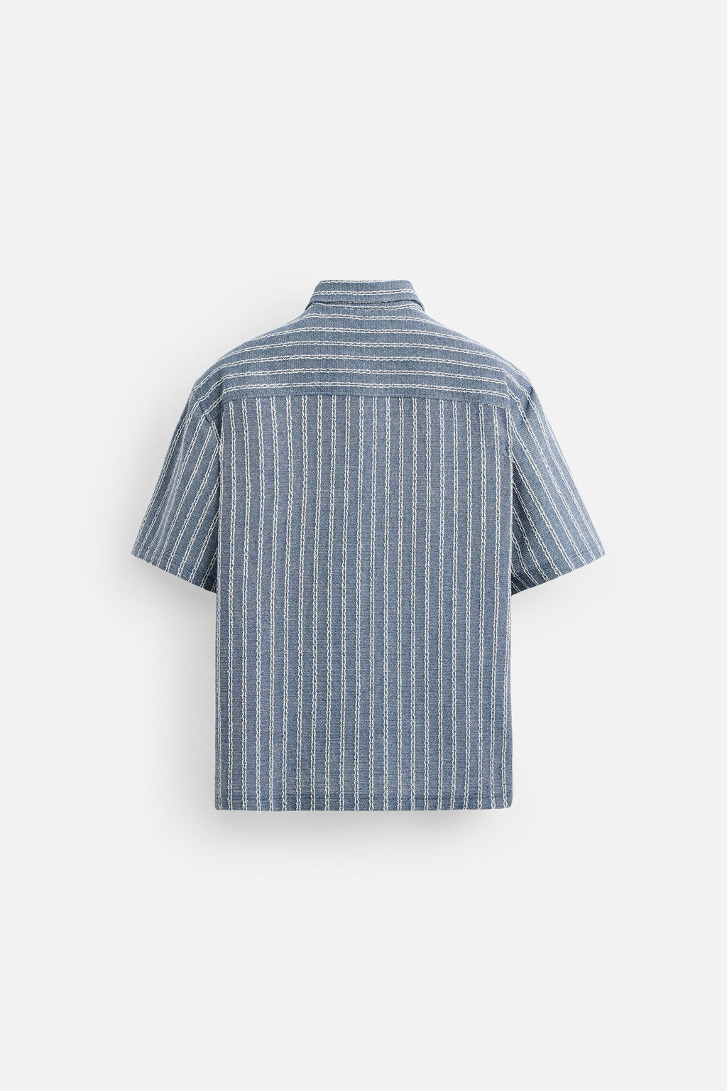 STRIPED JACQUARD SHIRT - Zara фото 7