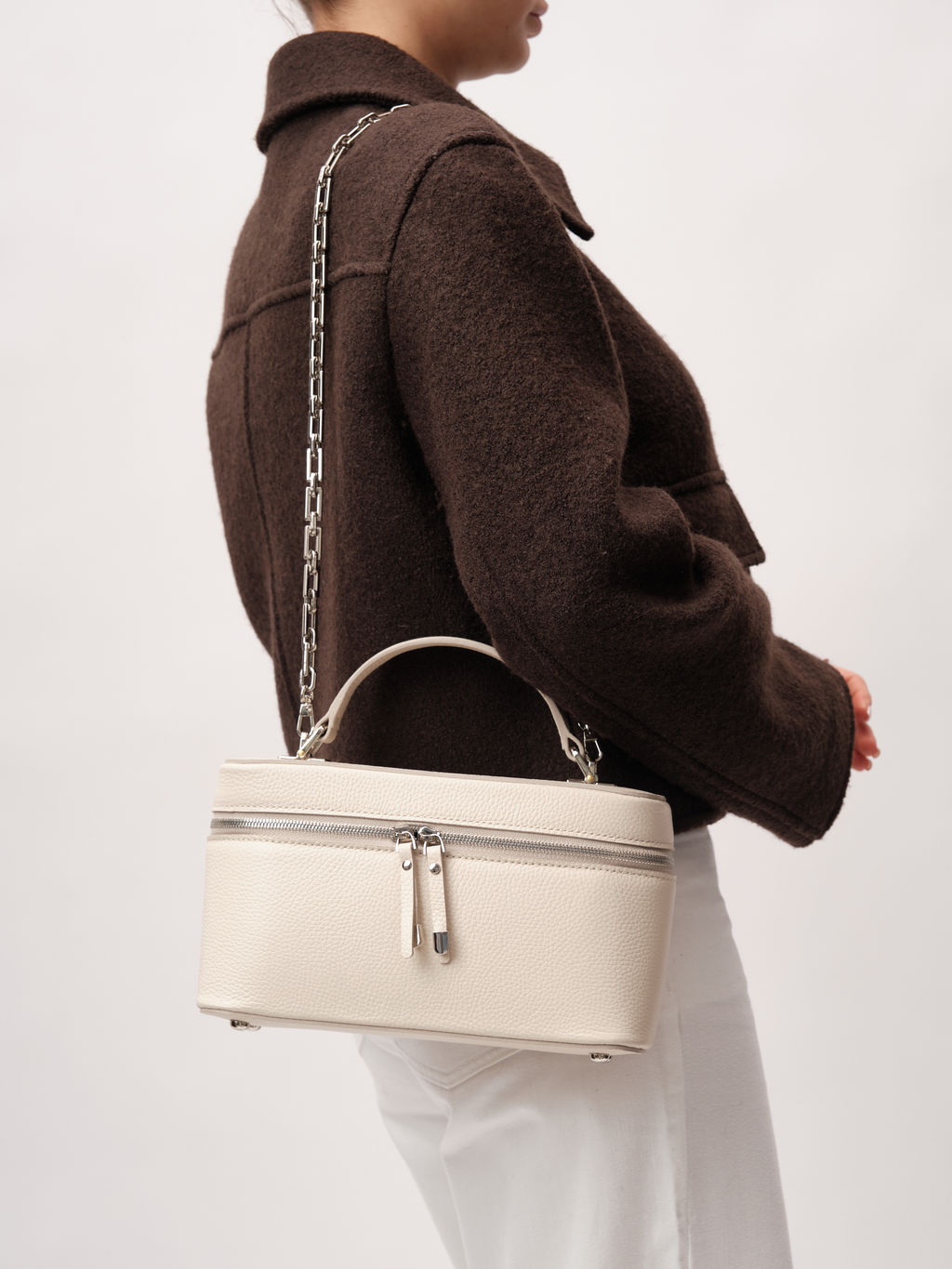 Сумка Baluy DBR 31180 светлый крем  фото 10