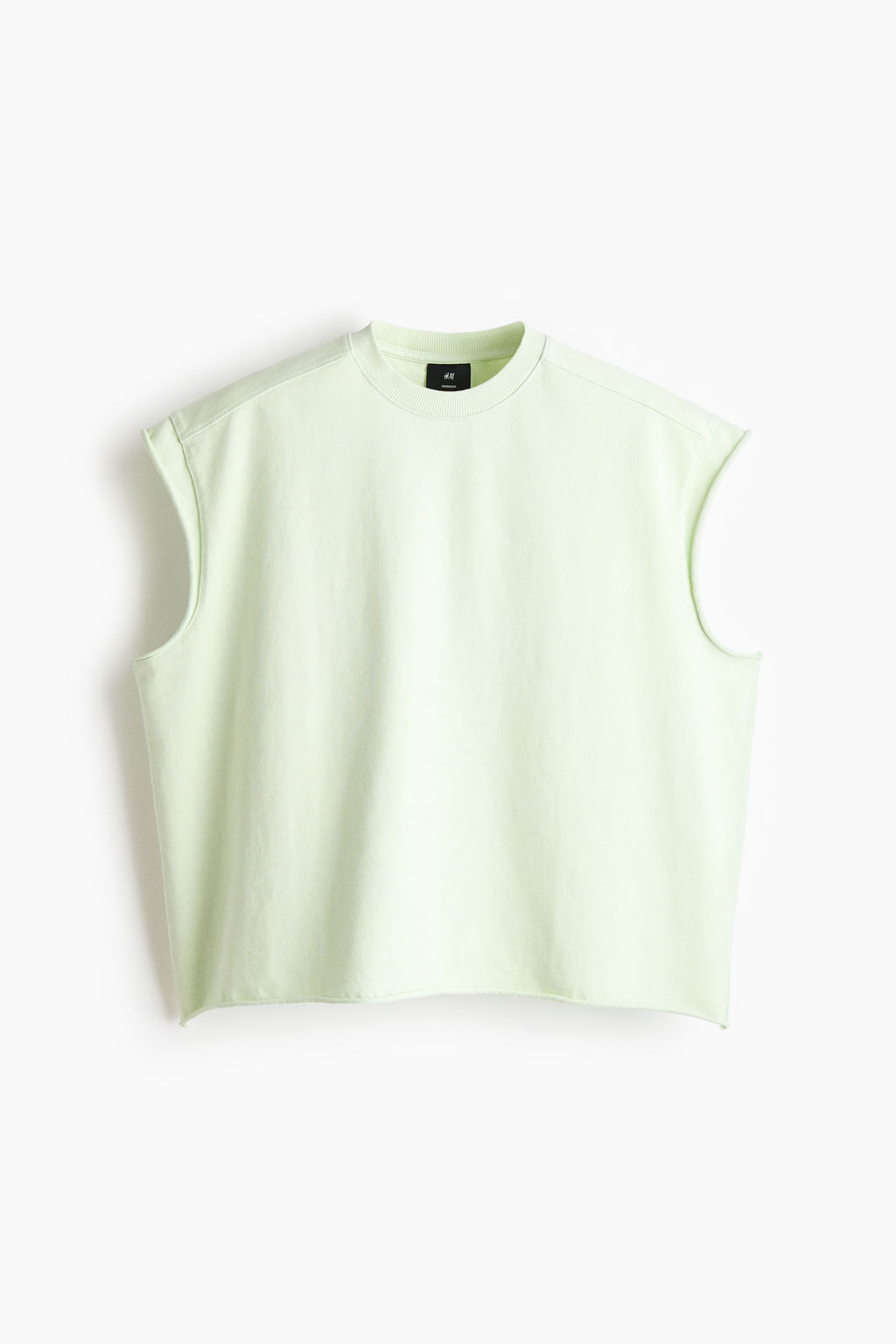 Camiseta sin mangas boxy Oversized Fit - H&m фото 2