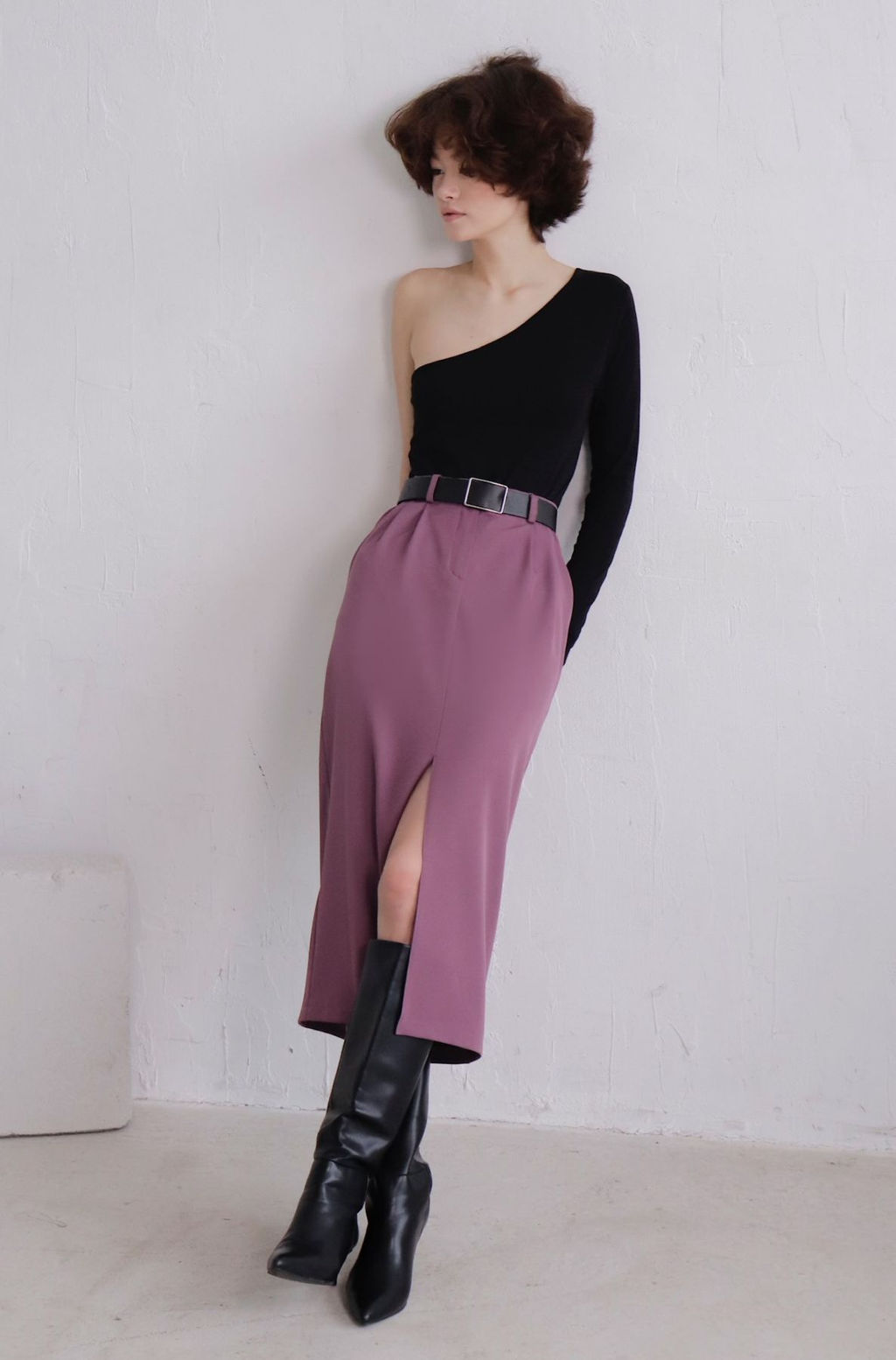 11586 Юбка миди-макси в цвете орхидея - Martichelli фото 4