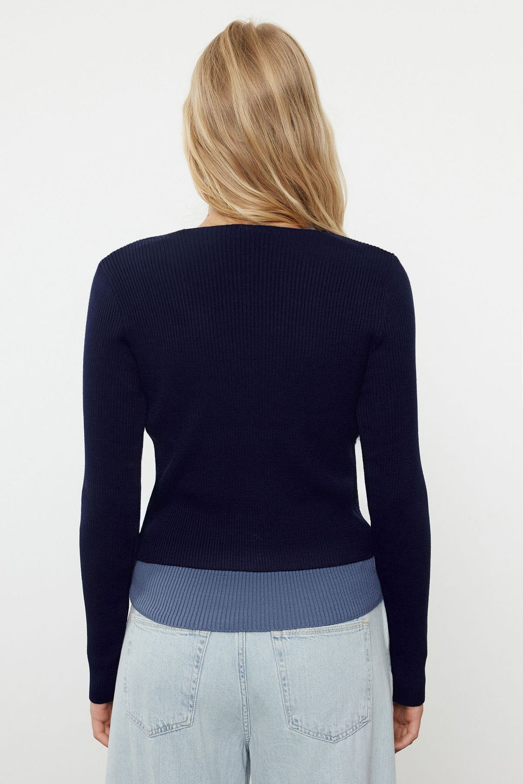 Lacivert Ikili Triko H?rka TWOAW25HI00153