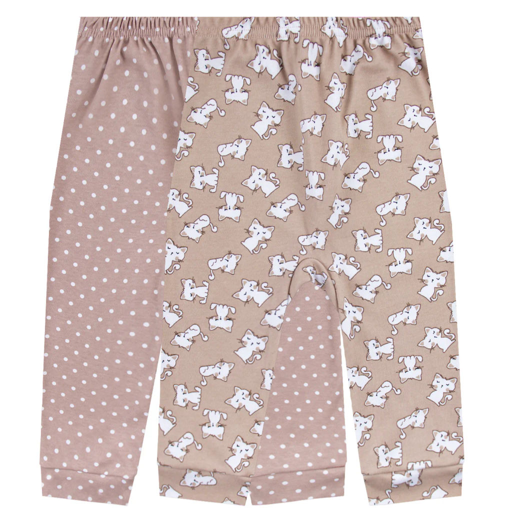 Штанишки комплект 2 шт интерлок 0721201301 - Youlala фото 6