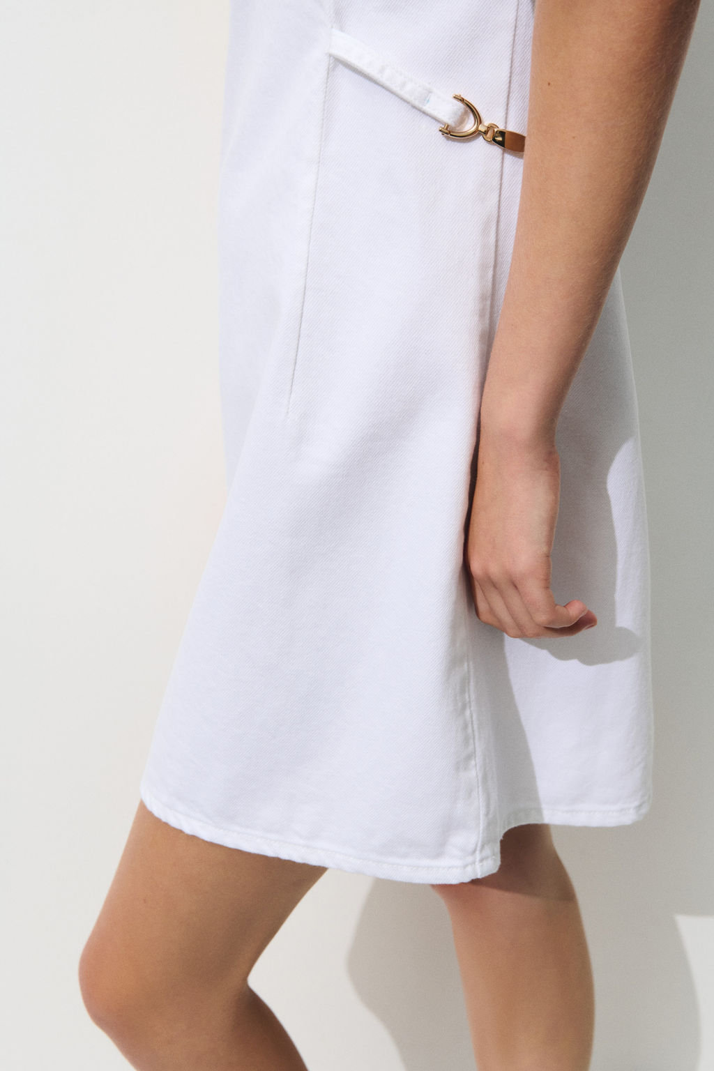 Vestido denim con hebillas - H&m фото 6