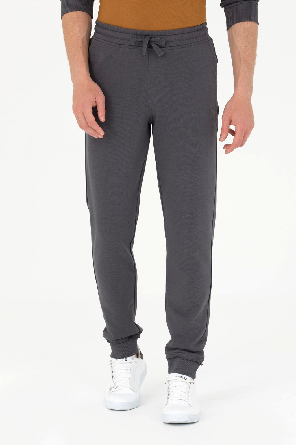 U. S. Polo Assn Мужские спортивные штаны антрацитового цвета - U.s. polo assn фото 2