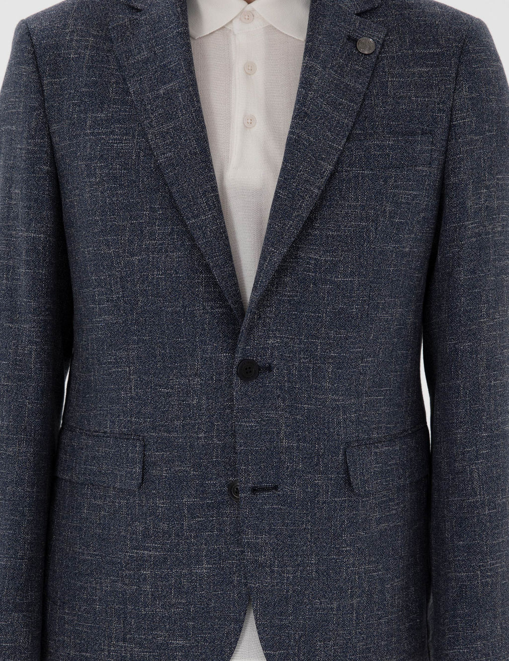 Lacivert Slim Fit Ceket