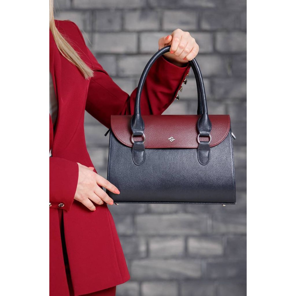 Женская кожаная сумка Bloy Black - Lakestone фото 27