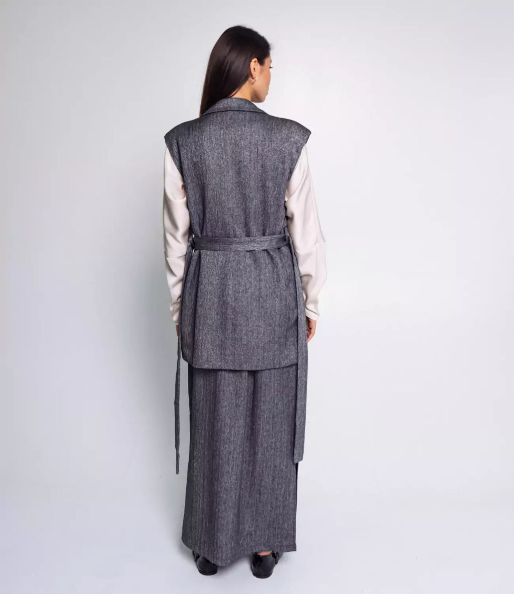 Костюм #БШ2248, серый