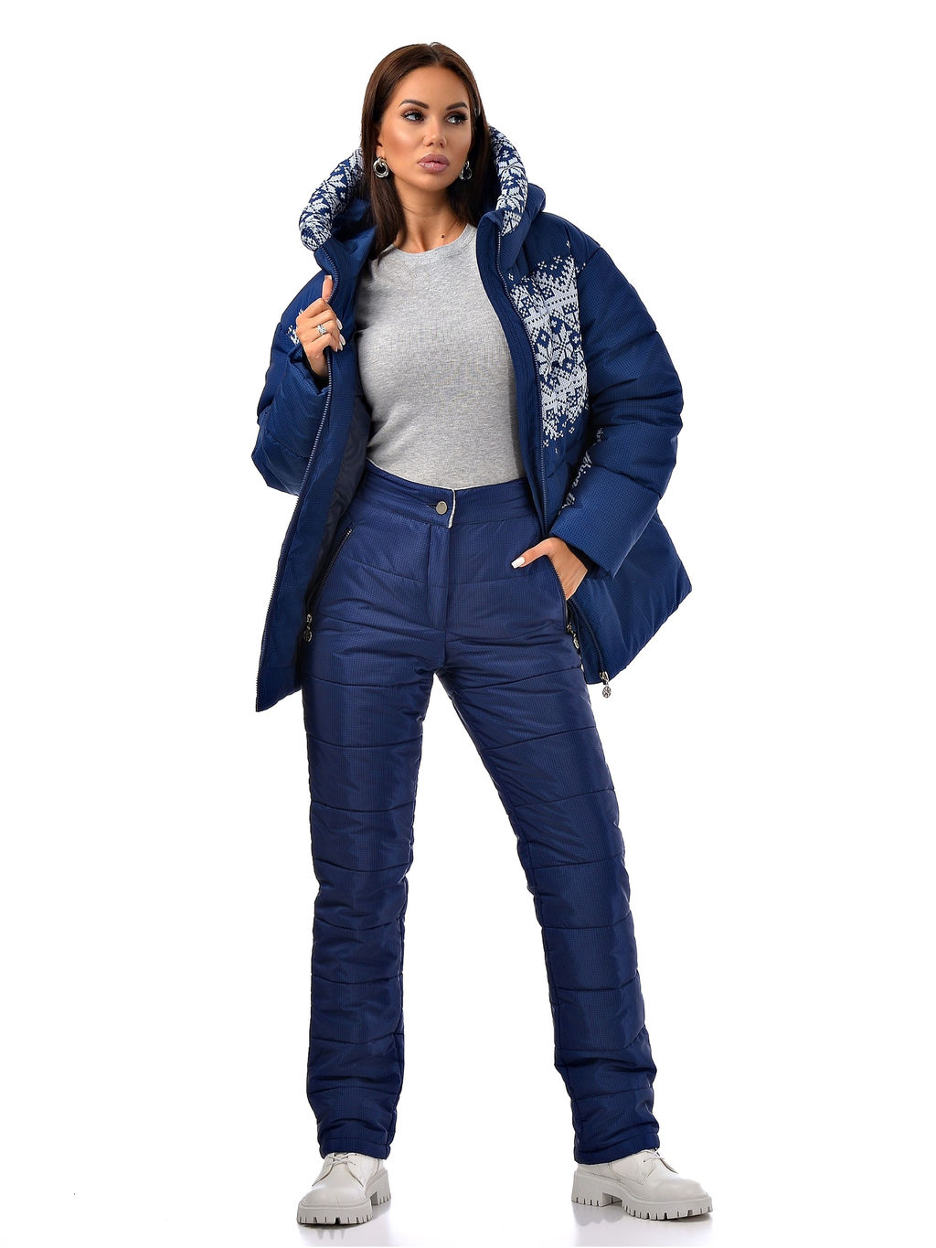 Брюки зимние, утепленные синтепоном. Очень теплые, легкие, удобные в носке - А+б коллекция фото 31