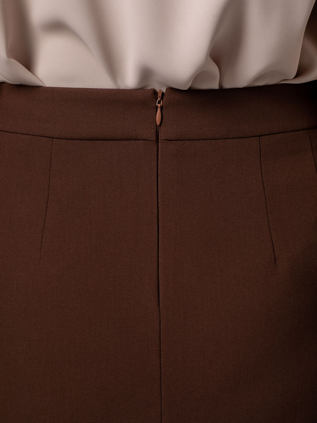 Прямая юбка мини