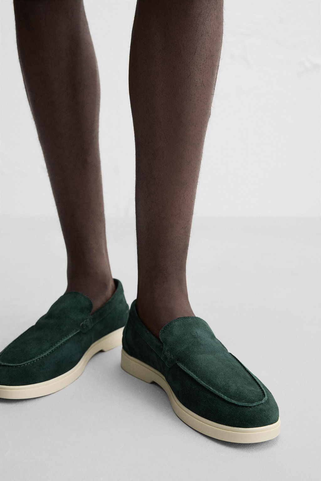 CASUAL LEATHER LOAFERS - Zara фото 3