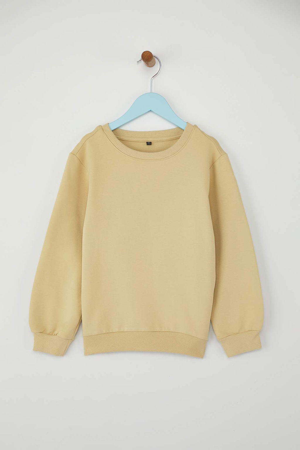 Pembe-Ekru K?z Cocuk Mevsimlik-Ince Bisiklet Yaka 2li Basic Orme Sweatshirt TKDAW25SW00000 - Trendyolmilla фото 18
