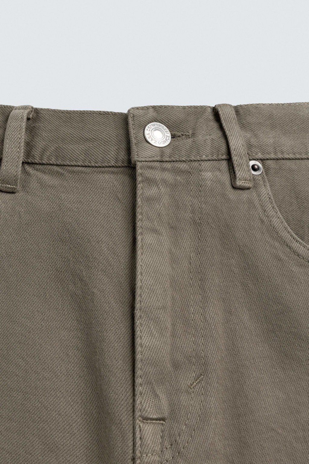 BERMUDA DENIM REGULAR FIT / Verdoso