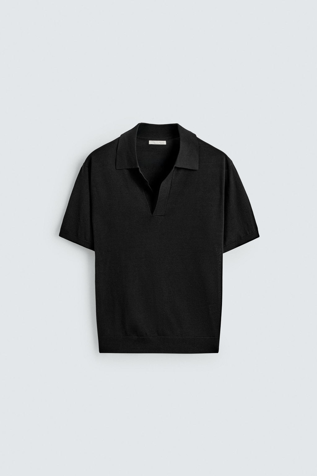 POLO PUNTO REGULAR FIT / Negro - Zara фото 7