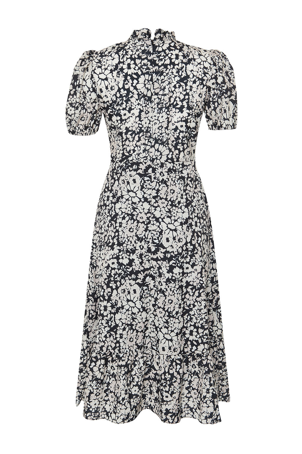 TRENDYOLMILLA Ac?k Mavi Cicekli A Kesim F?rf?rl? Midi Dokuma Elbise TWOSS20EL0894  фото 8