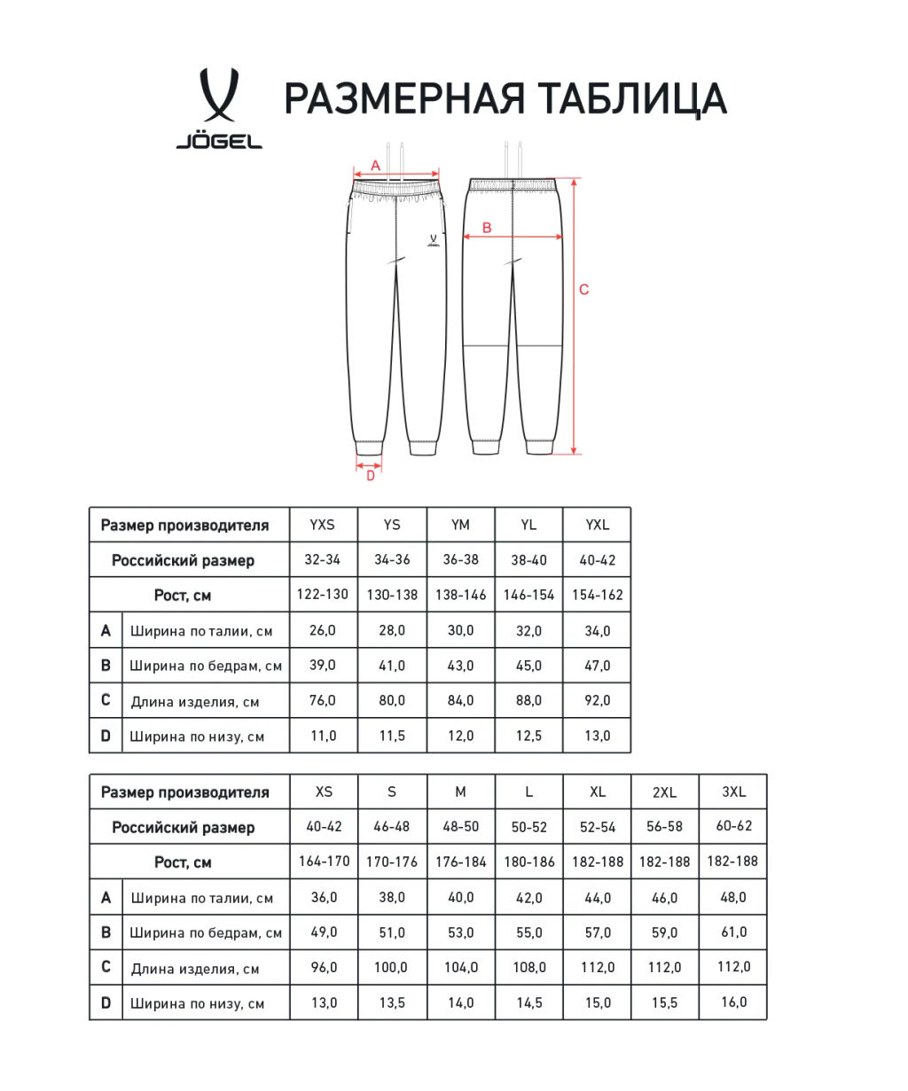 Брюки JOGEL ESSENTIAL Athlete Pants, серый, детский  фото 5