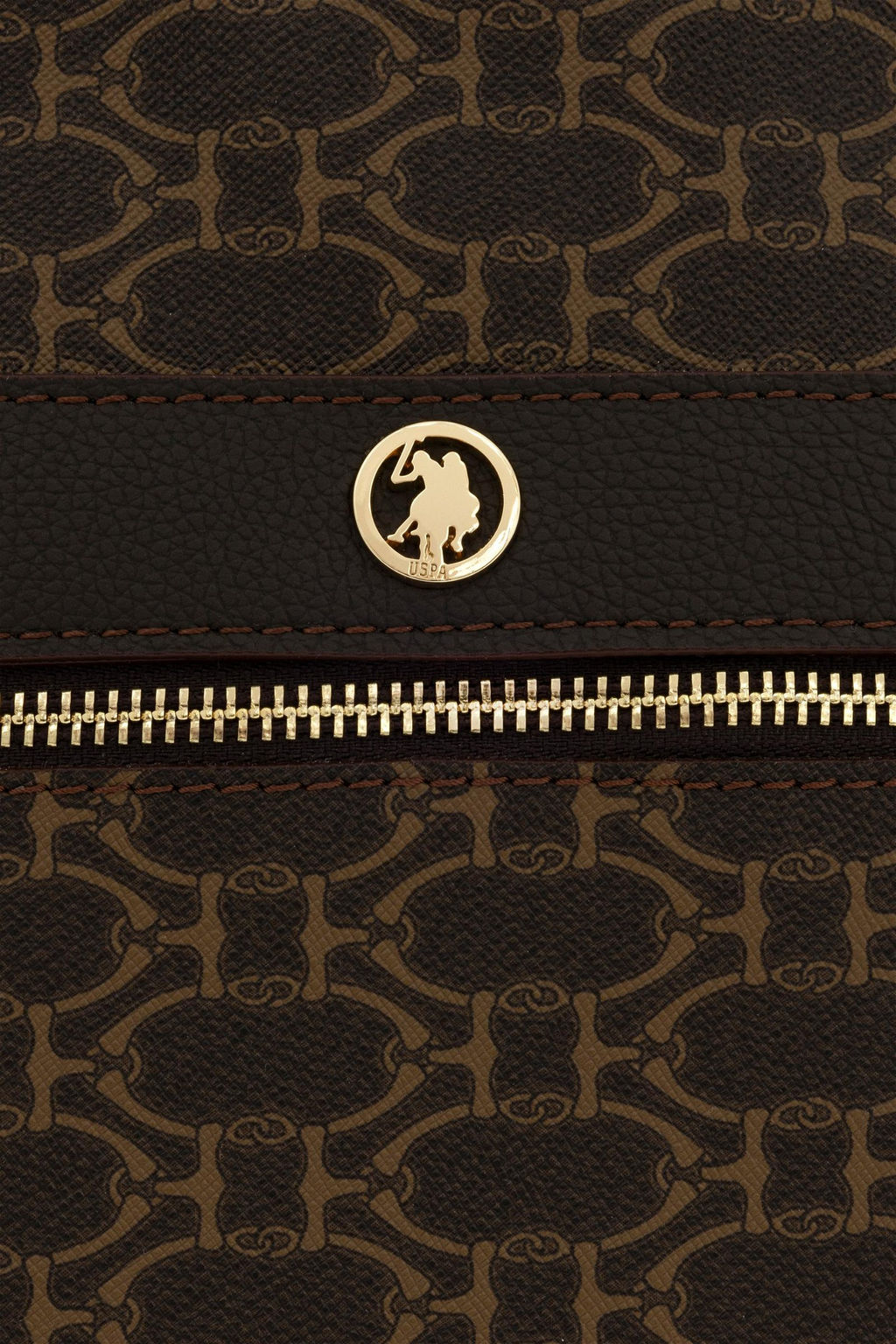 U. S. Polo Assn Женская коричневая сумка - U.s. polo assn фото 6