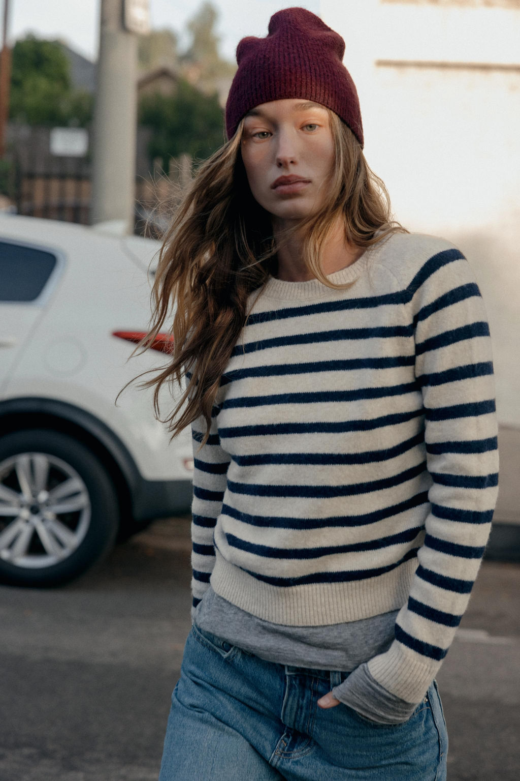 STRIPED KNIT JUMPER - Zara фото 6